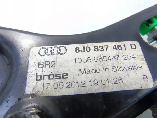 Elevador de vidro dianteiro esquerdo Audi TT 8J image 3