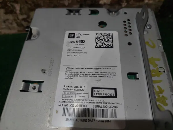 OEM 22976602 CD-bytepanel för Opel Zafira C image 5