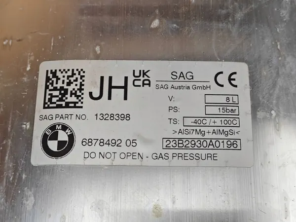 OEM 6878492 Luftfjädring-trycktank för BMW X6 image 5