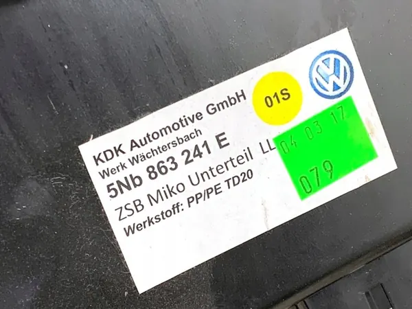 Accoudoir OEM 5NB863241E pour VW Tiguan SUV image 5