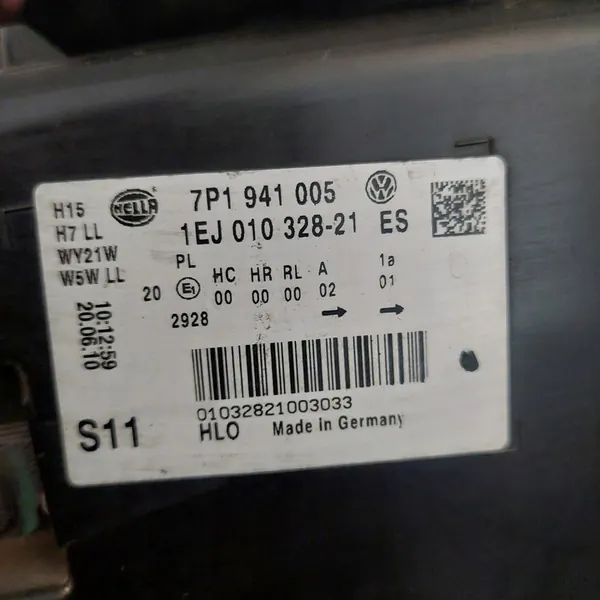 Farol dianteiro esquerdo Touareg II 7P OEM 7P1941005 image 8