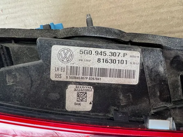 Lámpara LED Izquierda VW Golf VII GTE R-Line 2015-2019 OEM image 5