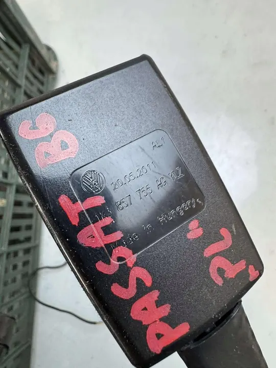 Driver Seat Belt Buckle Left VW Golf 5 6 Jetta Seat Altea image 2