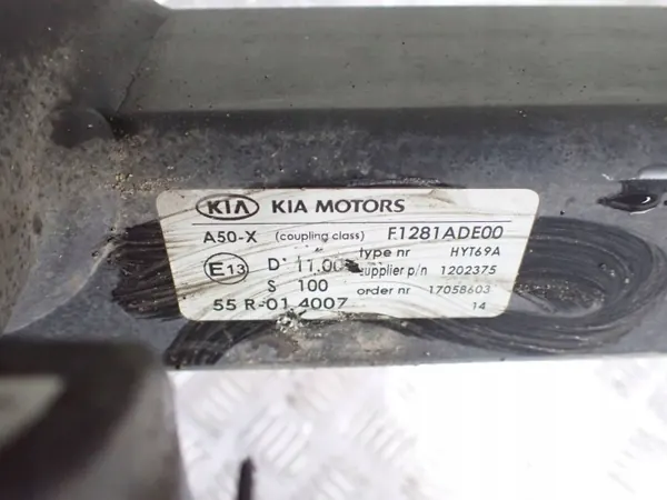 Barra de remolque KIA Sportage OEM BTU2821 - Trasera image 7