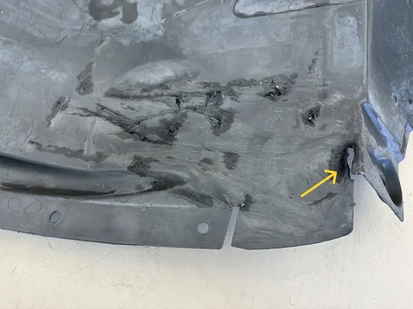 BMW X6 E71 Front Right Wheel Arch 51717180622 image 8