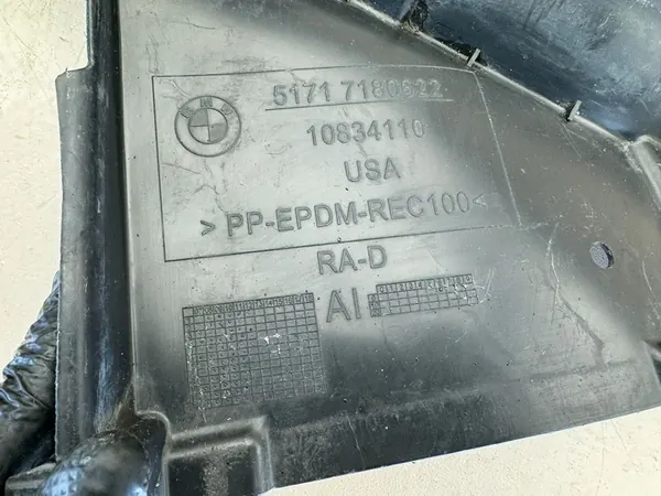 BMW X6 E71 Front Right Wheel Arch 51717180622 image 9