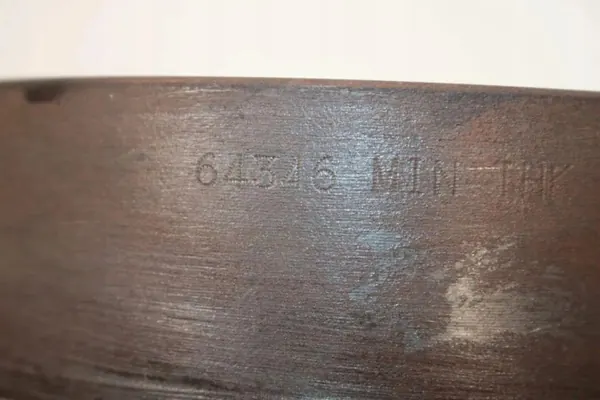 Bremscheibe hinten rechts VW OEM 64346 1.4L image 5
