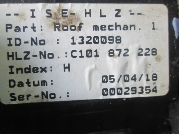 Dobradiça Teto Esquerda OEM 93162263 Opel Tigra B image 4