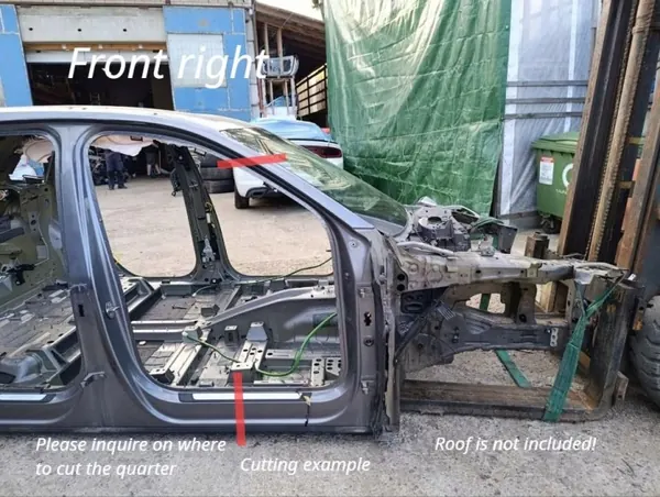 Aile avant droite Audi E-Tron 2019 OEM 268681 image 2