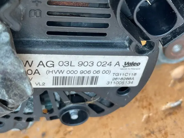 VW CRAFTER 2.0 TDI CKT Vaihtovirtageneraattori image 4