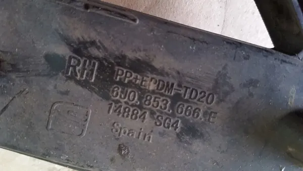 Griglia paraurti sinistra Seat Ibiza IV 6J0853665F image 8