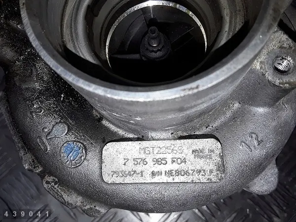 Turbocompressor BMW Série 7 2012 N63 B44 A image 7