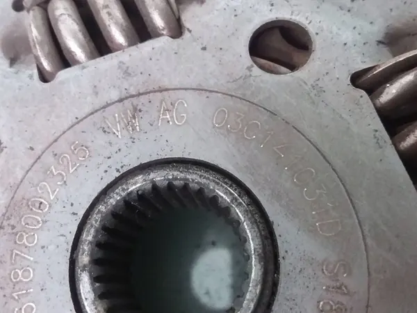 Kit de embreagem AUDI A3 SPORTBACK 1.2L 2011 03C141025J image 3