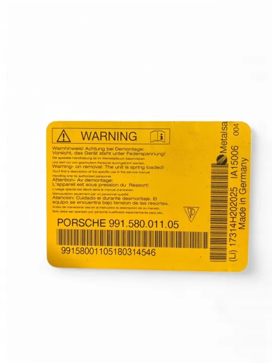 Porsche 911 991 daksluitactuator OEM 99158001105 image 4