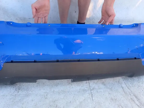 Parachoques trasero Chevrolet Spark II 96663589 image 3