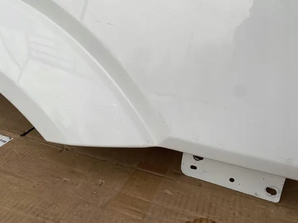 VW CRAFTER 06- Paraurti Anteriore Destro Bianco Usato OEM 2E0 821 306 image 4