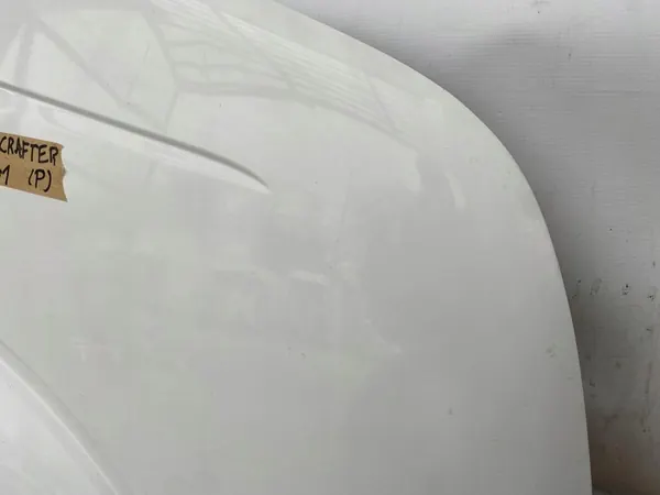 VW CRAFTER 06- Paraurti Anteriore Destro Bianco Usato OEM 2E0 821 306 image 6