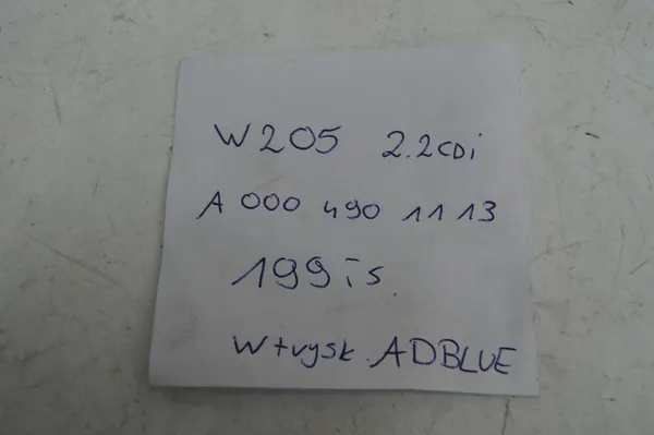 Injecteur AdBlue Mercedes-Benz C W205 2014 A0004901113 image 8