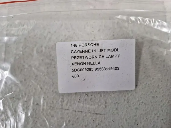 Módulo de lámpara Xenon Porsche Cayenne 1 I Lift Hella image 5