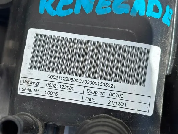 Jeep Renegade Carbon Filter 1.3 Hybrid 00521122980 image 4