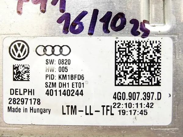 Xenon LED Lichtkonvertermodul Audi A6 C7 image 4