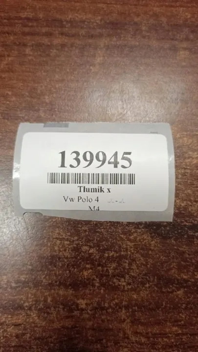 Silencieux arrière VW Polo IV 9N OEM 59R014003 image 10