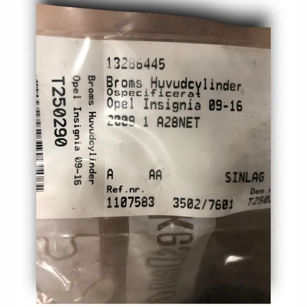 LPR Bremsenpumpe für Opel Insignia 13286445 image 2