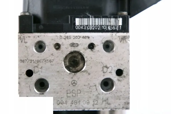 Pompe Frein ABS ESP Mercedes Classe A W168 OEM A0044310912 image 9