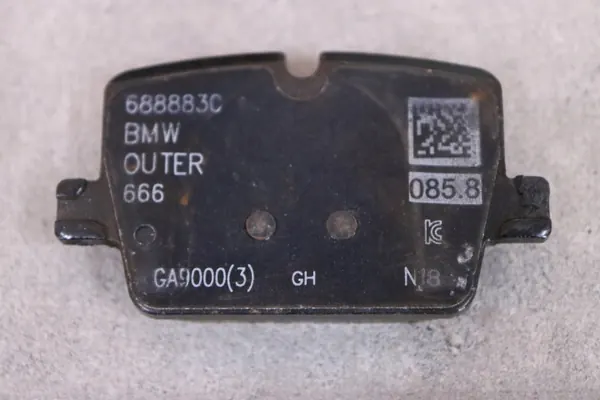 Jeu de disques et plaquettes arrière BMW OEM 6883979 image 4