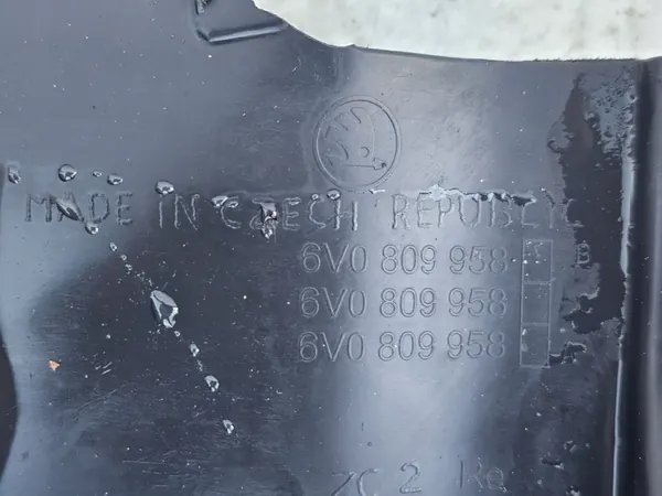 Skoda Fabia III Front Right Wheel Arch 6V0809962 image 10