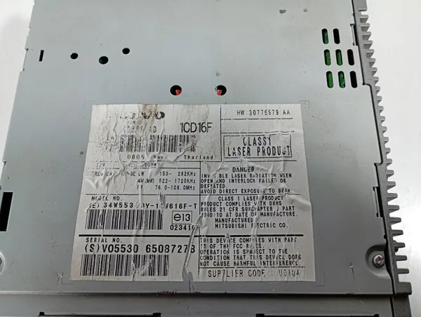 Volvo CD-soitin OEM M1S224 DOM 00018829 - Käytetty image 5