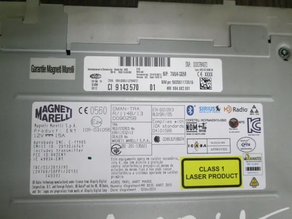 BMW OEM 9143570 Radio Headunit för F20 F21 F87 image 3