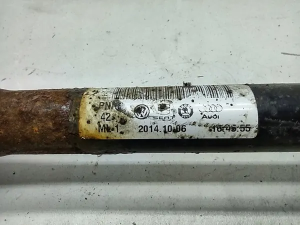 Vänster framaxel VW Polo 6C A1 8X Fabia III OEM image 5