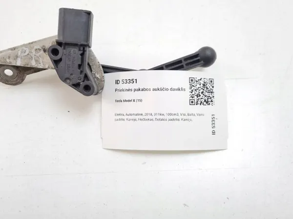 Tesla Luftfjädring Nivåsensor OEM 102794100B image 7