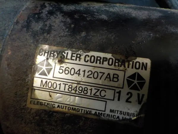 Arrancador JEEP CHEROKEE GRAND WJ 4.7 V8 56041207AB image 3