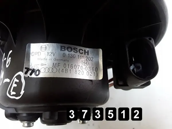 Audi Lämmityspuhallin OEM AM-373512 Käytetty image 6