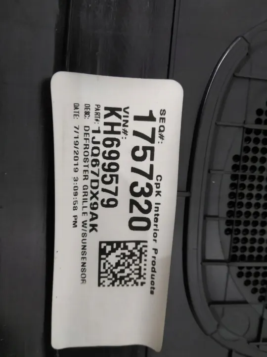 Junta interior parabrisas OEM 49876B 1757320 L0200456DX9AK image 7