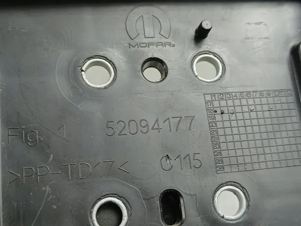 Support radar avant Jeep Renegade OEM 52094177 image 6