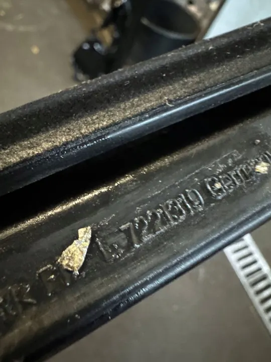 BMW 6 F12 Hintere linke Fensterleiste 7221319 image 3