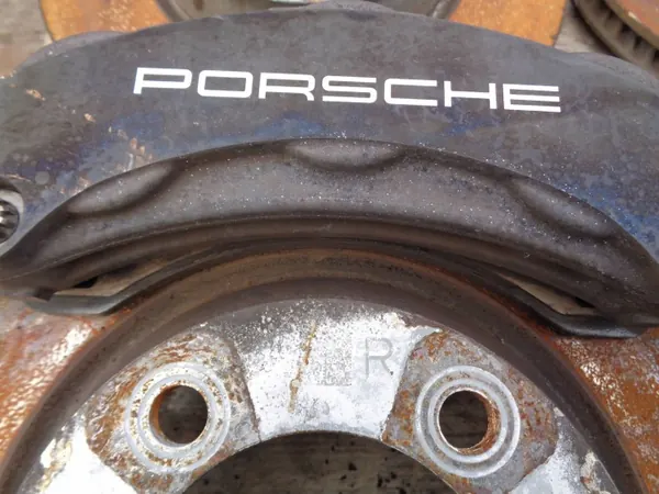 Porsche 7PP615123C Remschijf & remklauw set 350-330 image 5