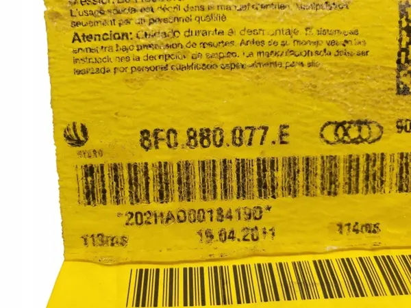 Barra estabilizadora Audi A5 OEM 8F0880077E - Usado image 6