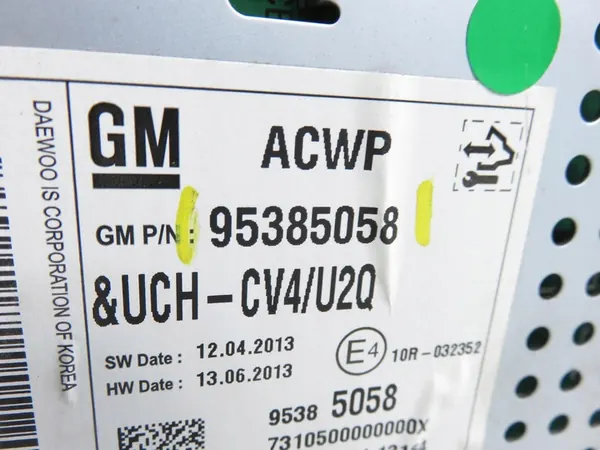 RADIO CHEVROLET SPARK (M300) 95385058 image 7