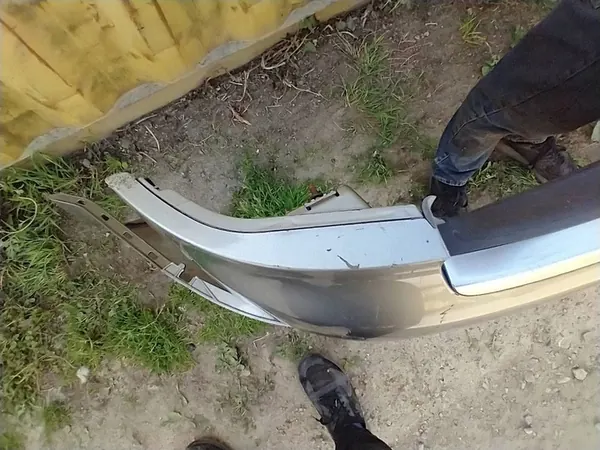 AUDI A4 B6 Avant Parachoques Trasero 8E9807521B image 10