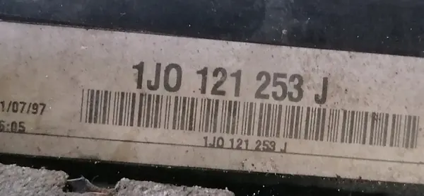 Vattenkylare AUDI A3 8L 96- 1.9 TDI 1J0121253J image 2