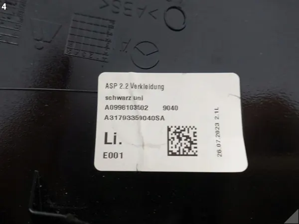 OEM 62968140 Carcaça espelho esquerdo Mercedes C-Class image 5