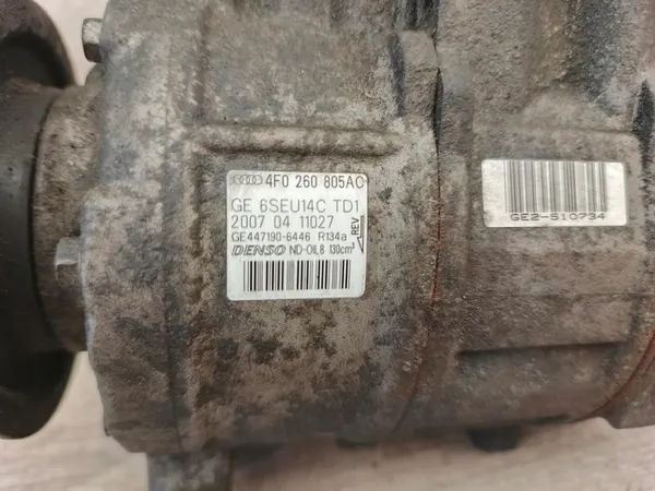 Compressore aria condizionata Audi A4 B6 B7 A6 C6 4F0260805AC image 2