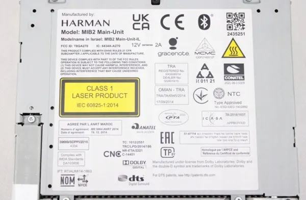 OEM 81A035045C Radio-Navigationseinheit für Audi Q2 image 5
