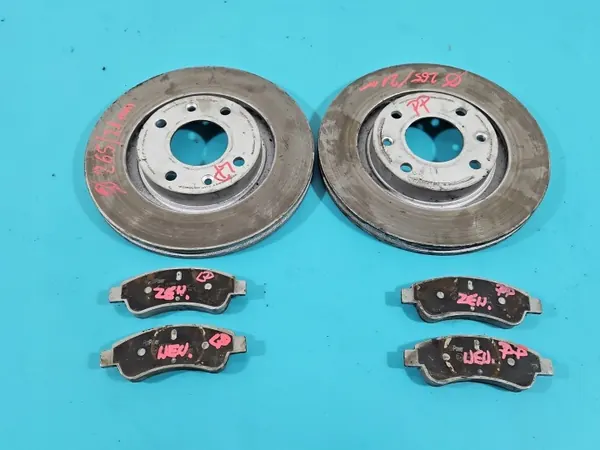 Front Brake Discs & Pads Peugeot 207 OEM 1389529 image 2