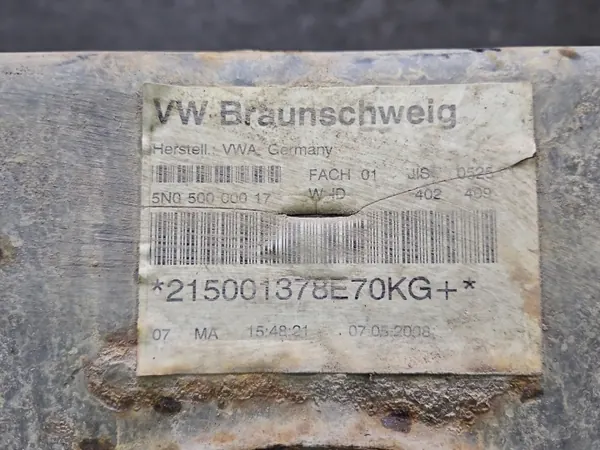 Hinterachse OEM 5N0505235L für VW Tiguan I image 6