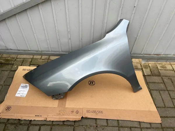 Parafango anteriore sinistro SKODA OCTAVIA II 9151 Argento 04-12 image 4